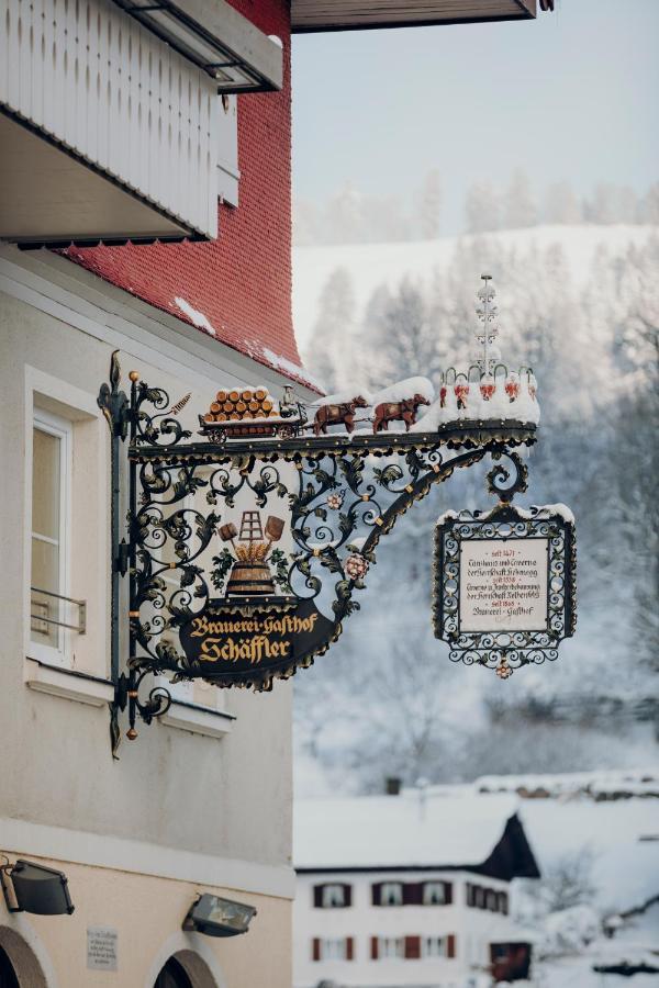 Brauereigasthof Schaeffler Missen-Wilhams Exterior foto