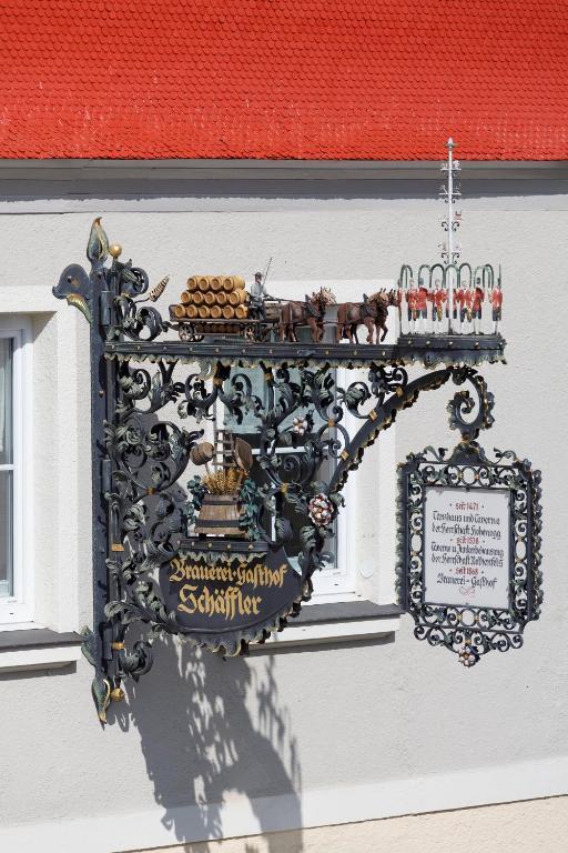 Brauereigasthof Schaeffler Missen-Wilhams Exterior foto